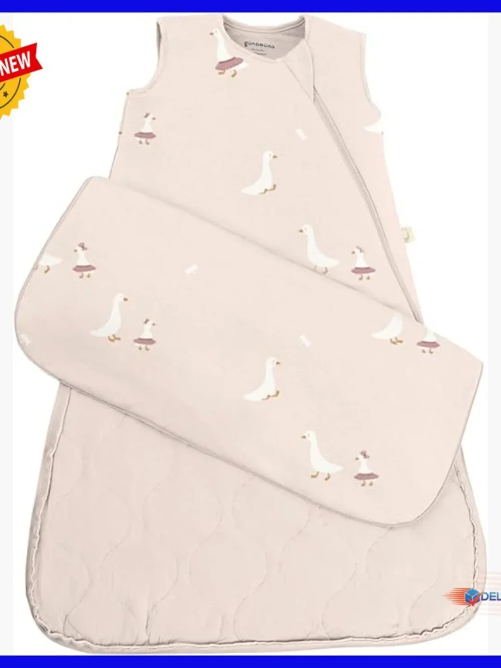 Unisex Baby Wearable Sleeping Bag Bamboo Rayon Sleep Sack 24-36 Months